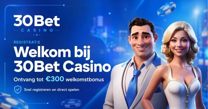 30Bet Casino Accountbeheer banner